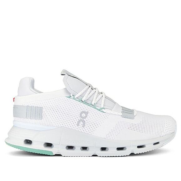 On Running Cloudnova Undyed White Glacier Running Shoe Sneaker 269788 - Picture 1 of 13